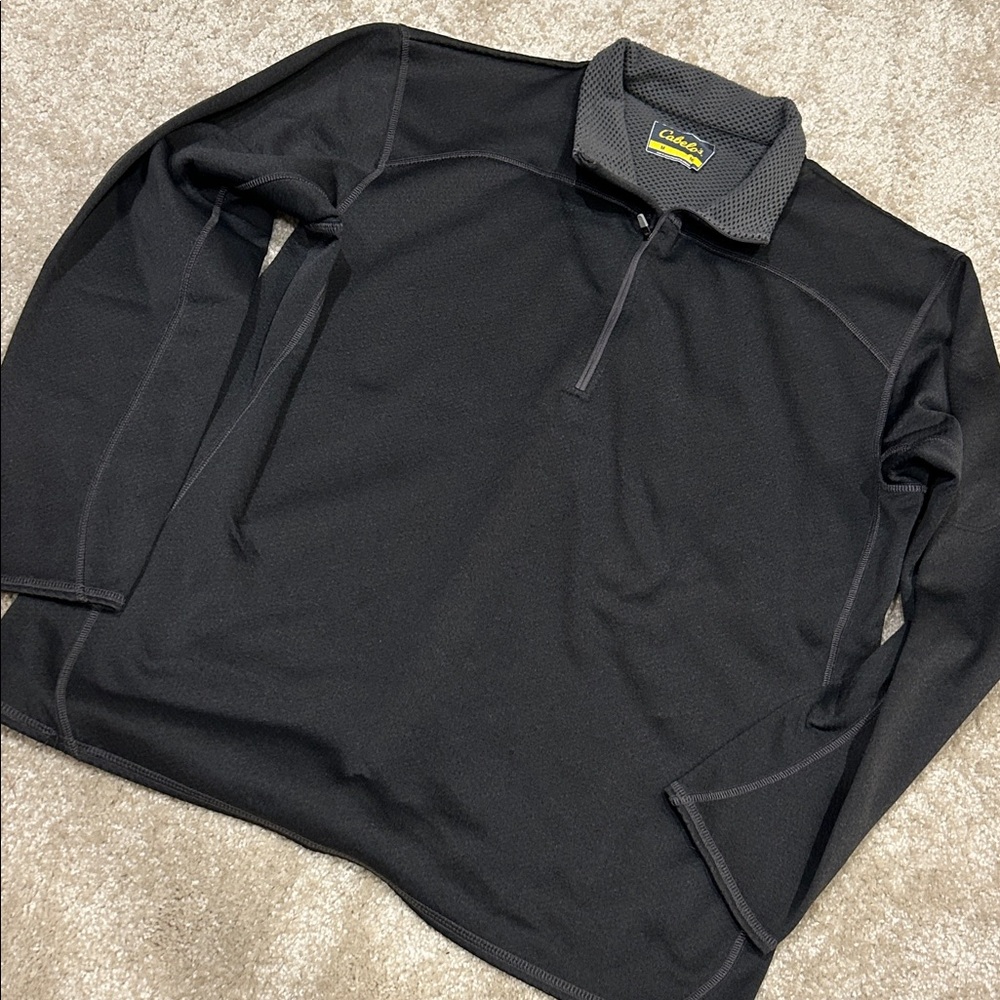 ✨4for12✨Cabela’s Mens Quarterzip